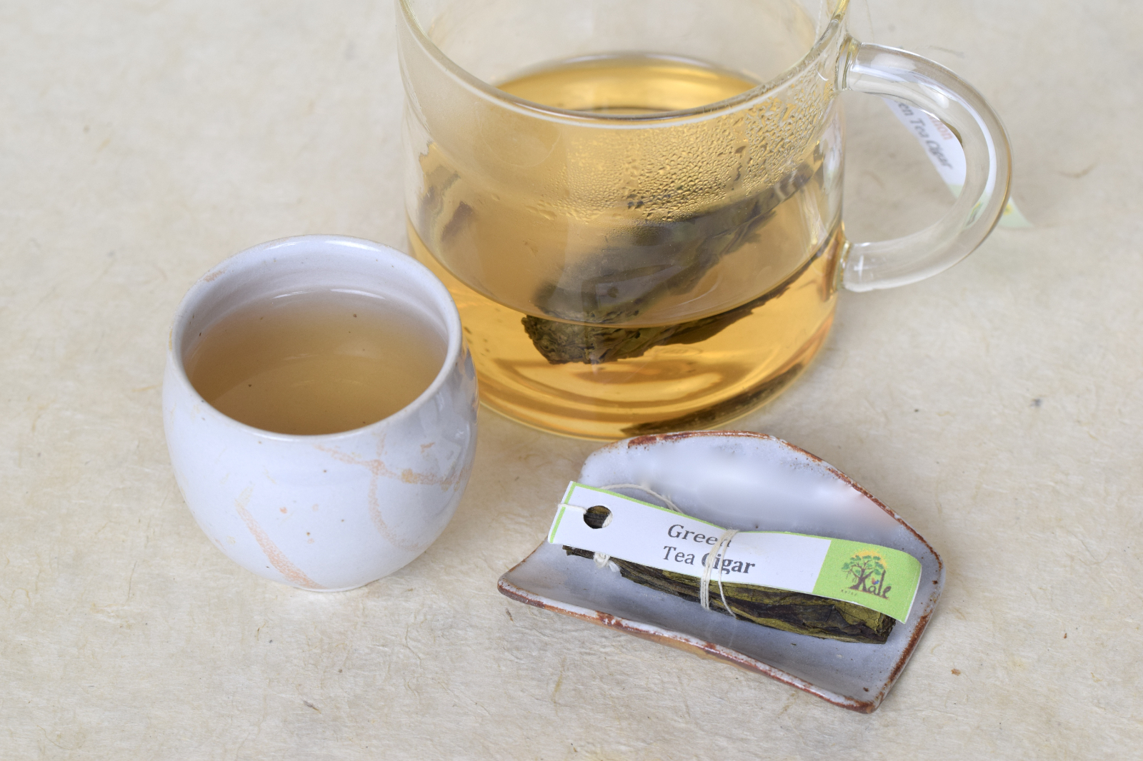 Groene thee 'sigaar' Ceylon - Afbeelding 4